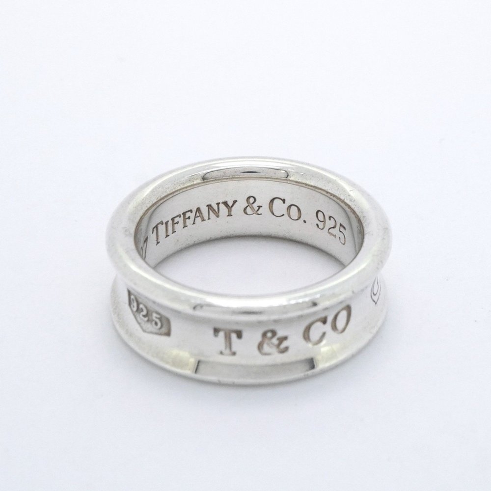 Tiffany Ring Narrow Silver 925 Size 10.5 Ladies - Picture 5 of 11